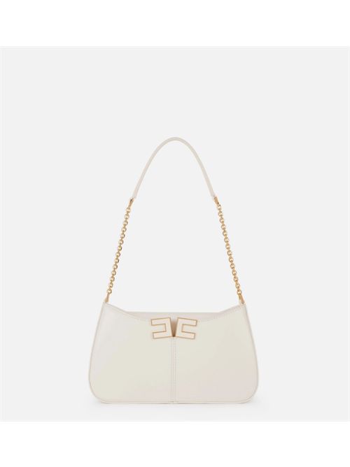SHOULDER BAG WITH LOGO DETAIL ELISABETTA FRANCHI | BS93A61E2360 avorio